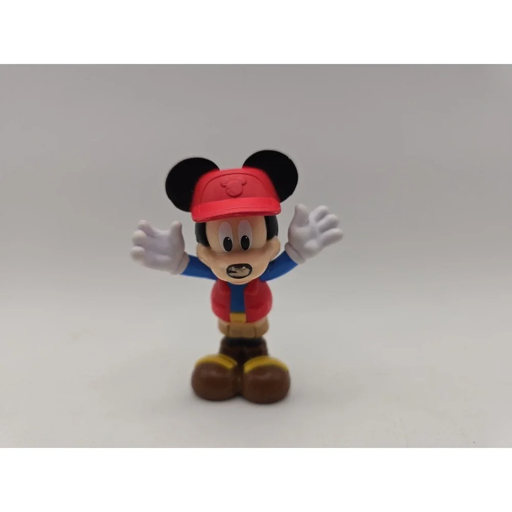 Vintage Disney Mickey Mouse Clubhouse Hiking Camper 3 Inch Moveable Figure